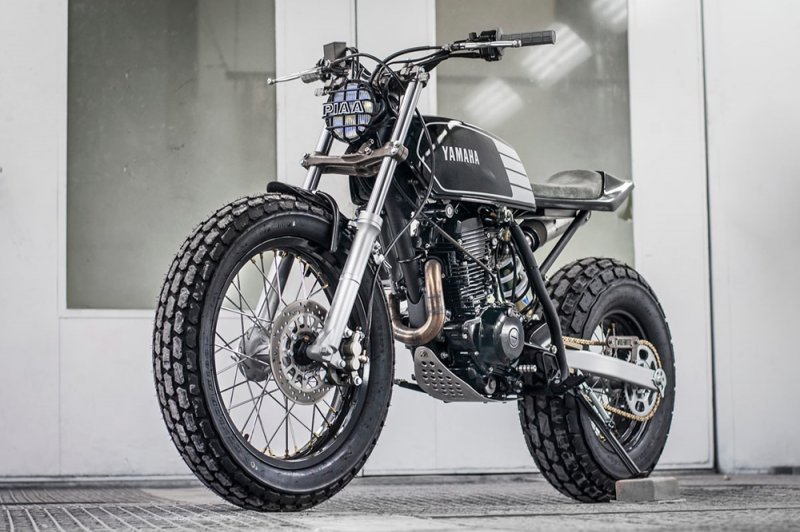 Wolf Moto:  Yamaha TW200